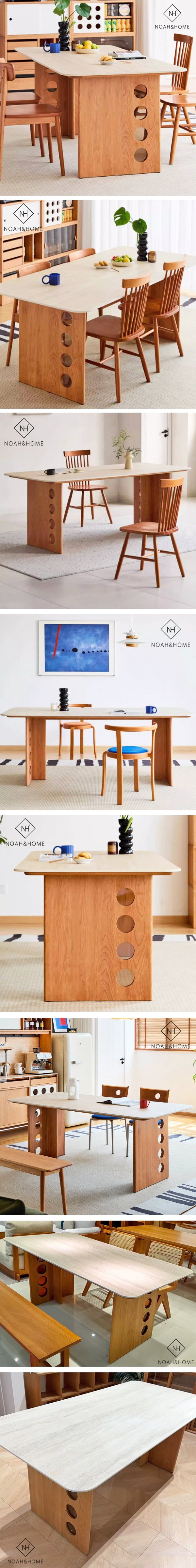 CP/西海岸 洞石餐桌