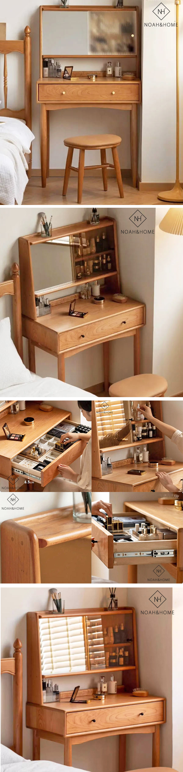 CP/西海岸 日式實木妝台