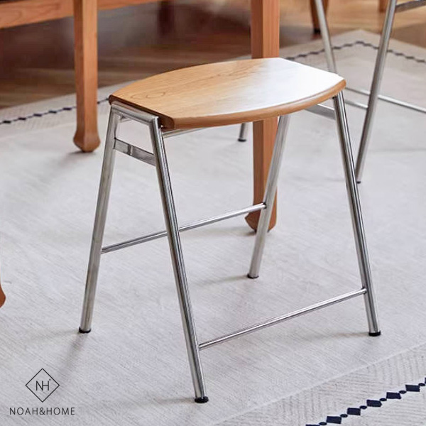 CU/層層 實木推疊凳