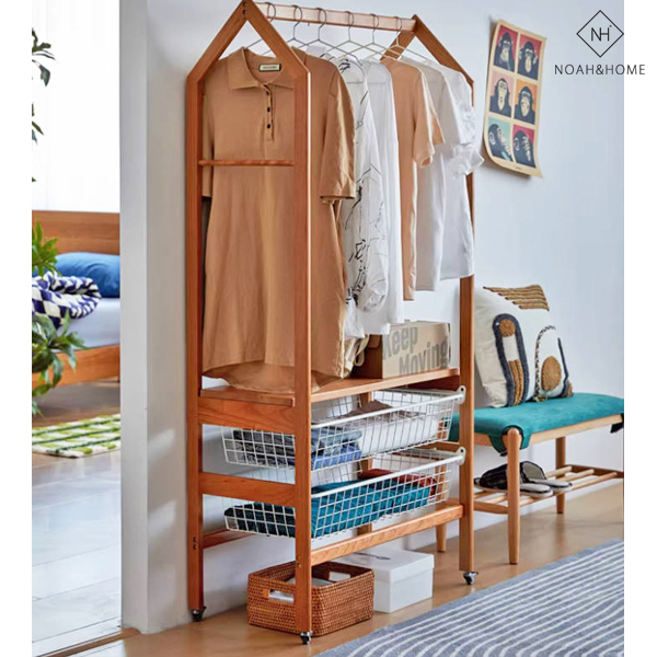 CU/木蘭衣帽架 實木掛衣架