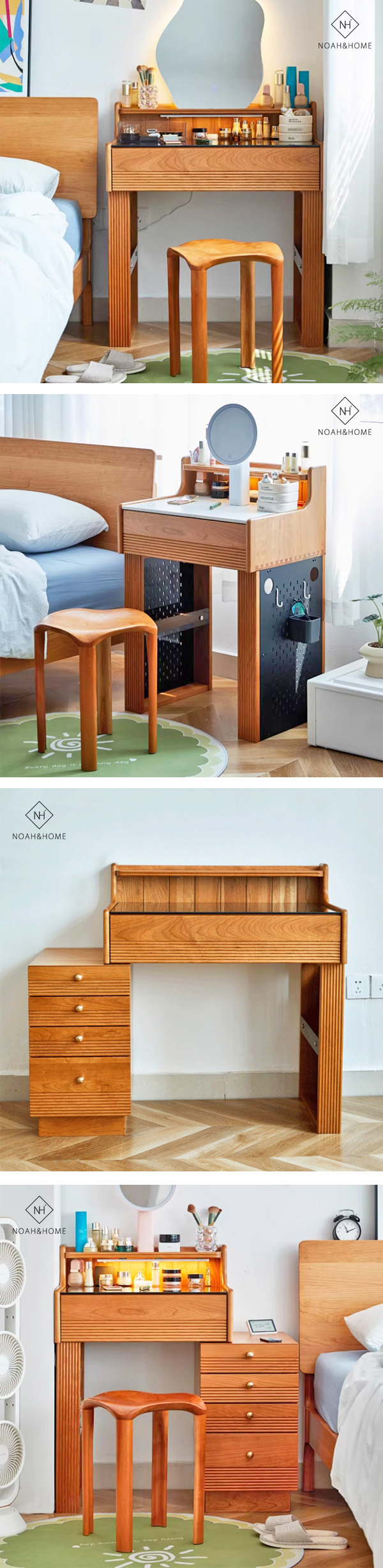 CU/容容 實木妝台