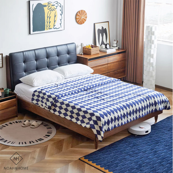 CU/有容軟包床 實木床