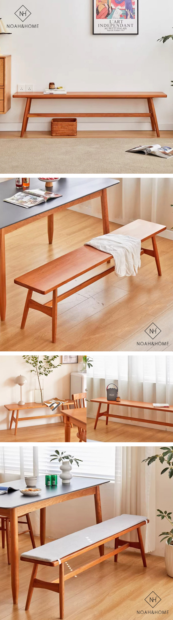 CU/厚片 長凳 實木長凳 穿鞋凳 床尾凳