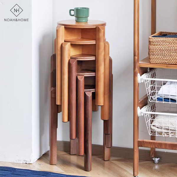 CU/有層 實木堆疊凳