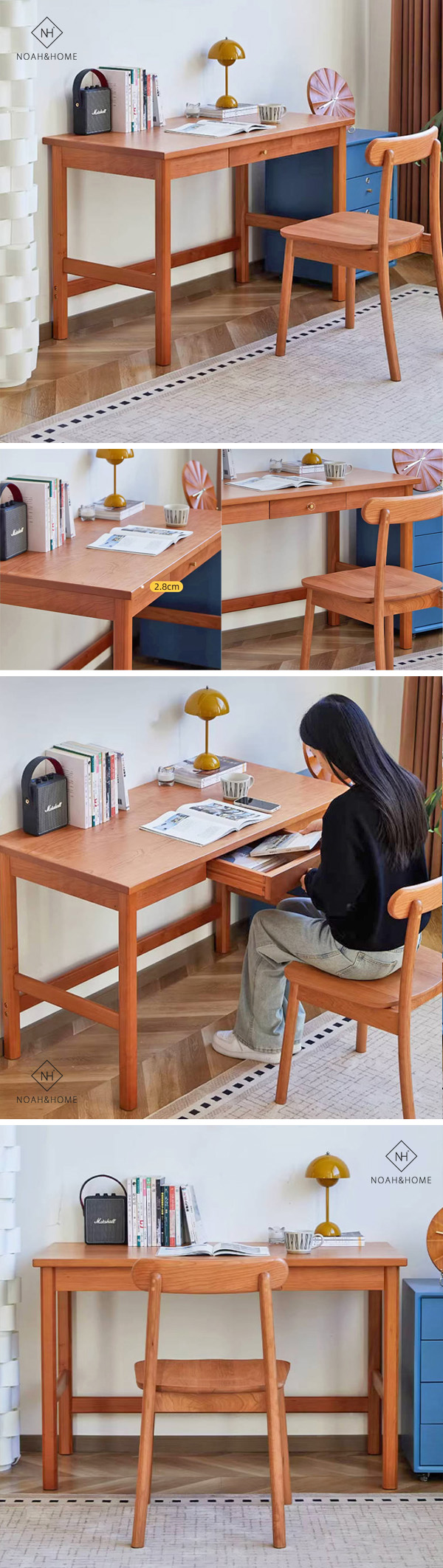 CU/得得 書桌 實木書桌