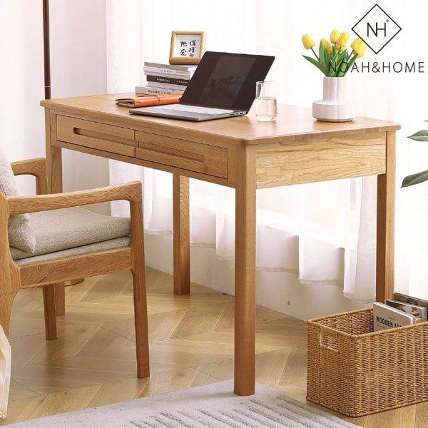 QMS/DK02 流雲書桌 實木書桌