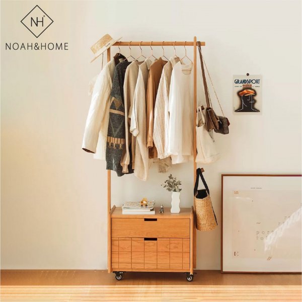 QMS/J01 知木衣帽架 衣架 實木衣架