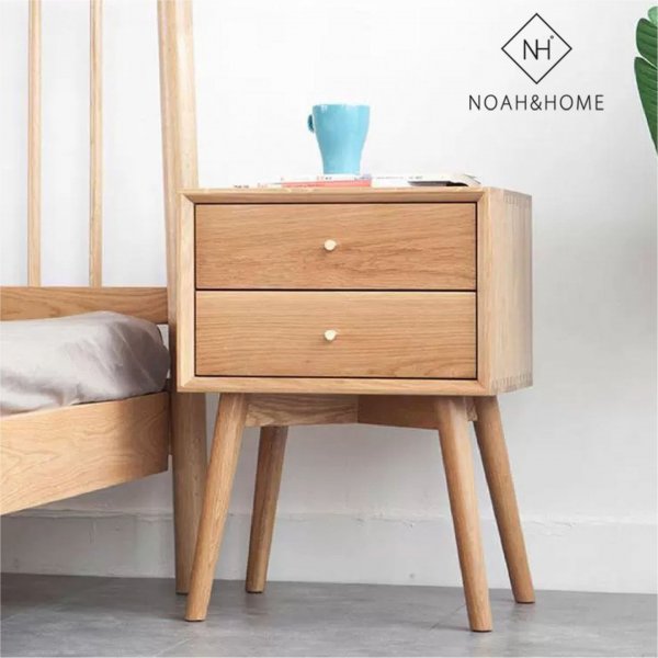 QMS/K14 雲端床頭櫃 實木床頭櫃 床邊櫃