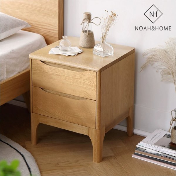 QMS/K16 半島床頭櫃 實木床頭櫃 床邊櫃